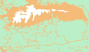 Mapa completo de la Alpujarra Mapa completo de la Alpujarra